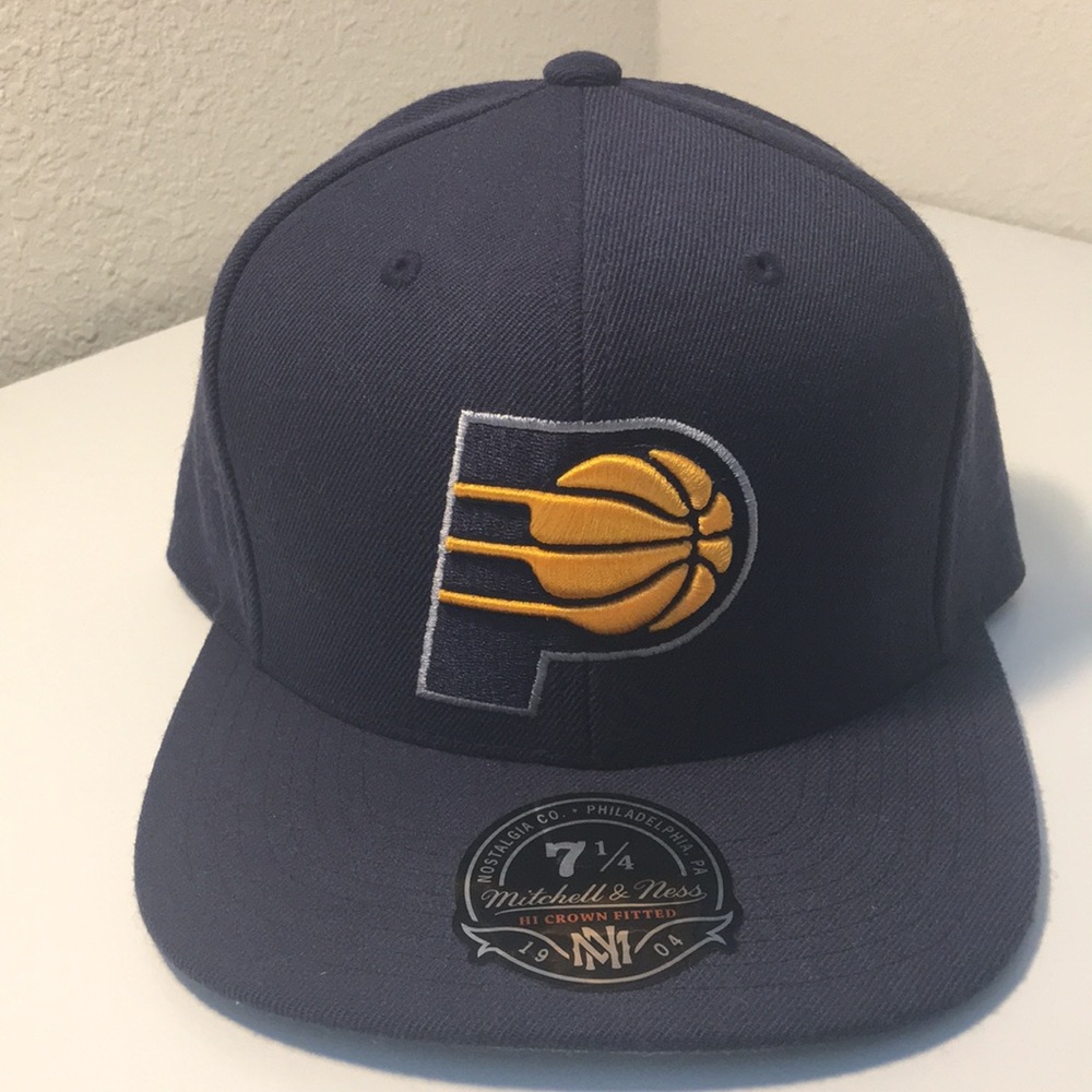 Mitchell & Ness Indiana Pacers Team Fitted  7 1/4
